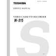 TOSHIBA W515 Service Manual